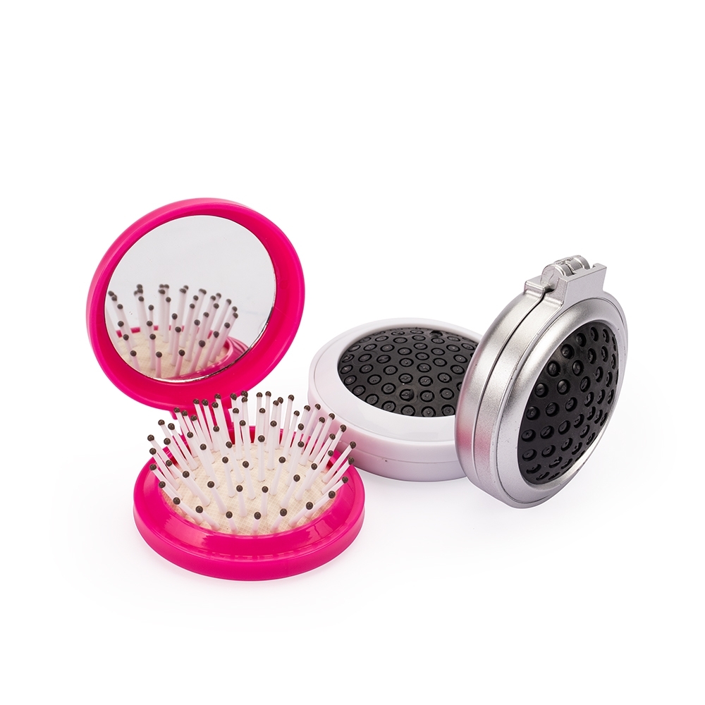 ESCOVA C/ ESPELHO RETO