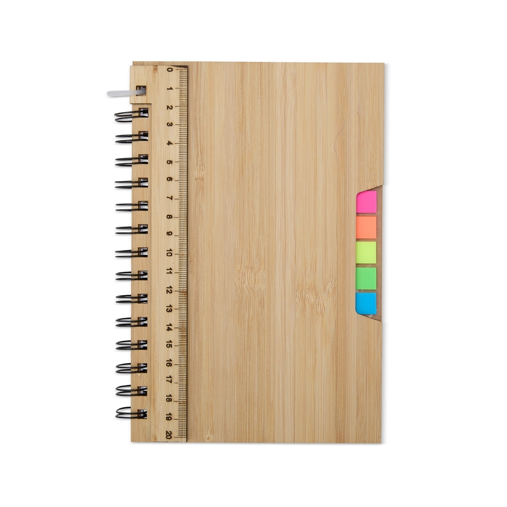 CADERNO A5 BAMBU